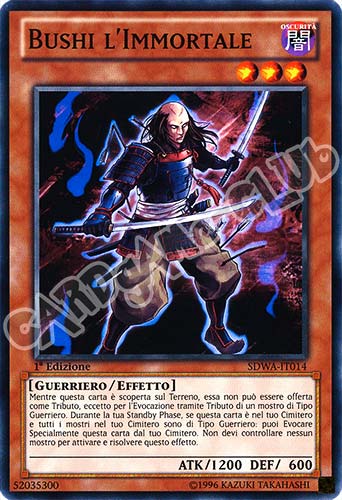 SDWA-IT014 Bushi l'Immortale comune 1a Edizione (IT) -NEAR MINT-