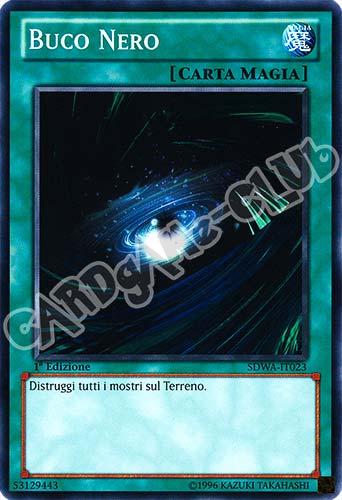 SDWA-IT023 Buco Nero comune 1a Edizione (IT) -NEAR MINT-