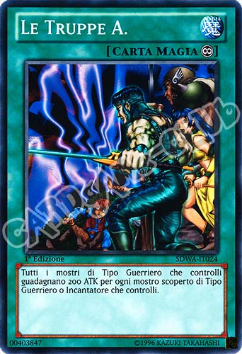 SDWA-IT024 Le Truppe A. comune 1a Edizione (IT) -NEAR MINT-