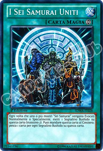 SDWA-IT028 I Sei Samurai Uniti comune 1a Edizione (IT) -NEAR MINT-