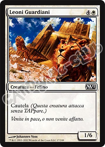 017 / 249 Leoni Guardiani comune (IT) -NEAR MINT-