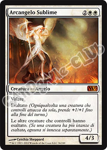 036 / 249 Arcangelo Sublime rara mitica (IT) -NEAR MINT-