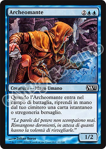 041 / 249 Archeomante comune (IT) -NEAR MINT-