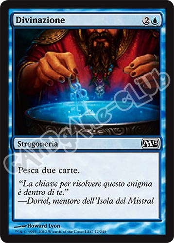 047 / 249 Divinazione comune (IT) -NEAR MINT-