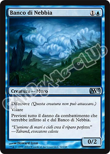 052 / 249 Banco di Nebbia non comune (IT) -NEAR MINT-