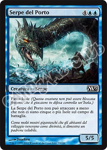 053 / 249 Serpe del Porto comune (IT) -NEAR MINT-