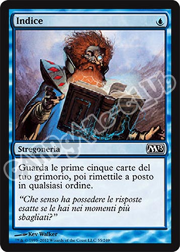 055 / 249 Indice comune (IT) -NEAR MINT-