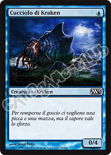 058 / 249 Cucciolo di Kraken comune (IT) -NEAR MINT-