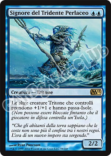 059 / 249 Signore del Tridente Perlaceo rara (IT) -NEAR MINT-