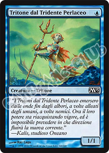 060 / 249 Tritone dal Tridente Perlaceo comune (IT) -NEAR MINT-