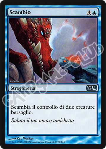 071 / 249 Scambio non comune (IT) -NEAR MINT-