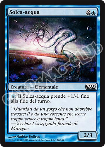 078 / 249 Solca-acqua comune (IT) -NEAR MINT-