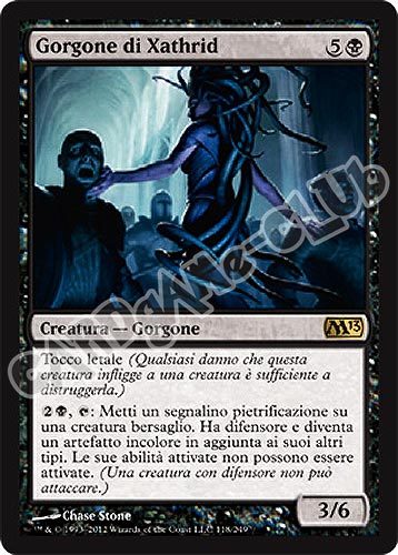 118 / 249 Gorgone di Xathrid rara (IT) -NEAR MINT-