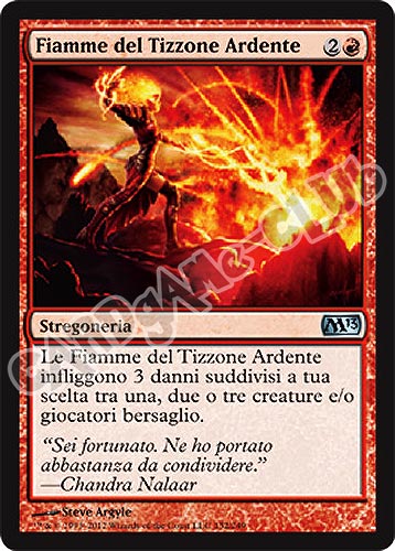 132 / 249 Fiamme del Tizzone Ardente non comune (IT) -NEAR MINT-
