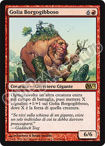 136 / 249 Golia Borgogibboso rara (IT) -NEAR MINT-