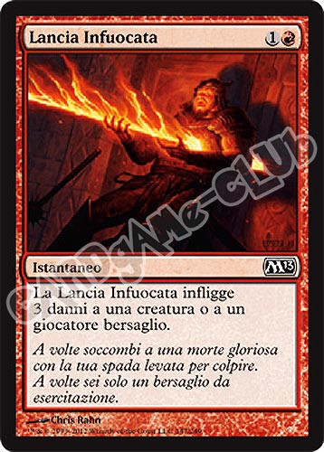 147 / 249 Lancia Infuocata comune (IT) -NEAR MINT-