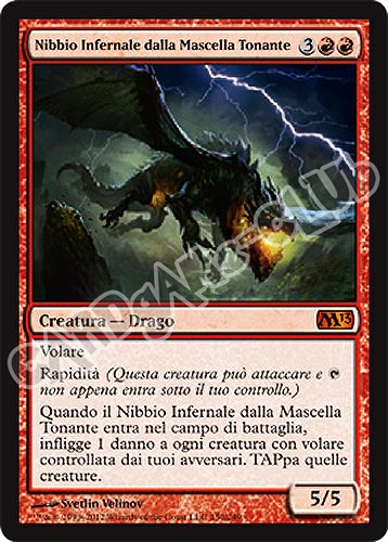 150 / 249 Nibbio Infernale dalla Mascella Tonante rara mitica (IT) -NEAR MINT-