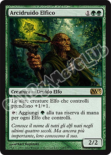 168 / 249 Arcidruido Elfico rara (IT) -NEAR MINT-