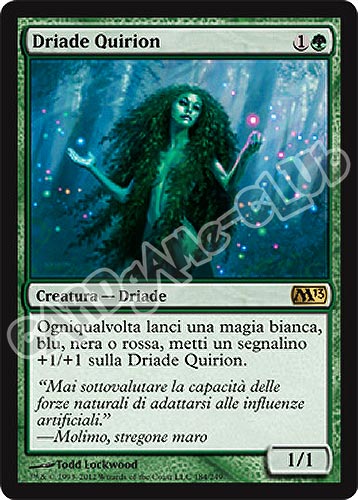 184 / 249 Driade Quirion rara (IT) -NEAR MINT-