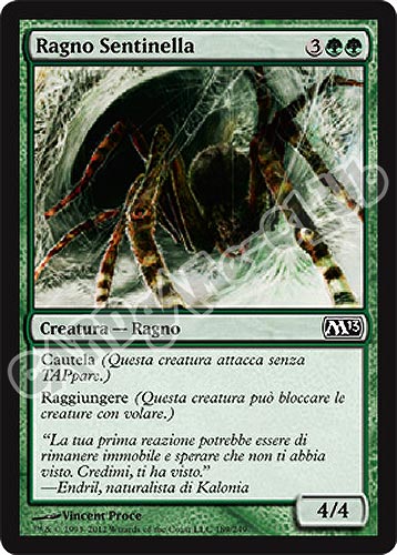 189 / 249 Ragno Sentinella comune (IT) -NEAR MINT-