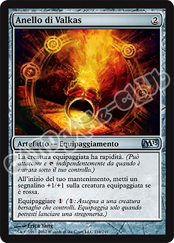 214 / 249 Anello di Valkas non comune (IT) -NEAR MINT-