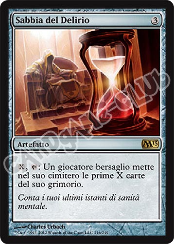 216 / 249 Sabbia del Delirio rara (IT) -NEAR MINT-