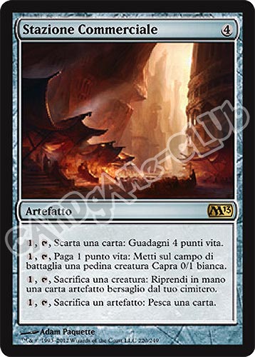 220 / 249 Stazione Commerciale rara (IT) -NEAR MINT-