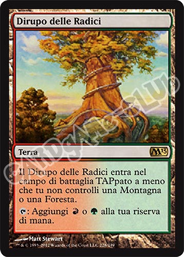 228 / 249 Dirupo delle Radici rara (IT) -NEAR MINT-