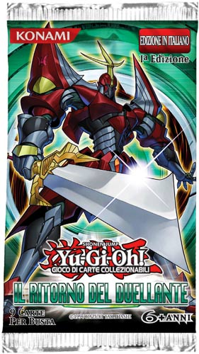 Il Ritorno del Duellante 1a edizione busta 9 carte