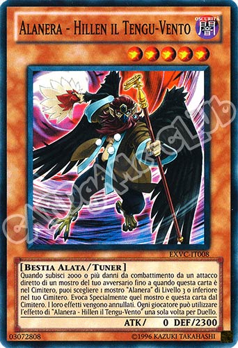 EXVC-IT008 Alanera - Hillen il Tengu-Vento super rara Unlimited (IT) -NEAR MINT-