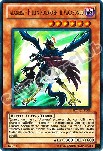 EXVC-IT009 Alanera - Hillen Kogarashi il Vagabondo ultra rara Unlimited (IT) -NEAR MINT-