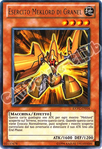 EXVC-IT014 Esercito Meklord di Granel rara Unlimited (IT) -NEAR MINT-
