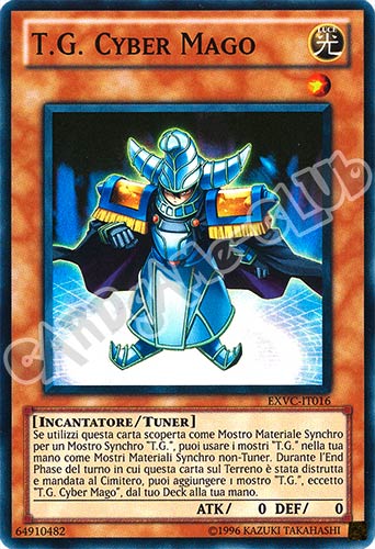 EXVC-IT016 T.G. Cyber Mago super rara Unlimited (IT) -NEAR MINT-