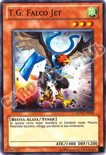 EXVC-IT018 T.G. Falco Jet comune Unlimited (IT) -NEAR MINT-