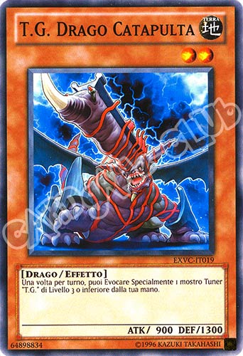 EXVC-IT019 T.G. Drago Catapulta comune Unlimited (IT) -NEAR MINT-