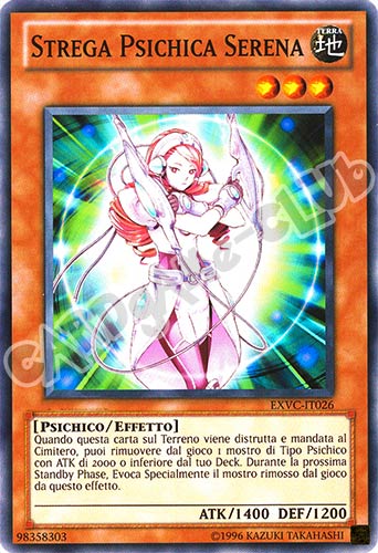 EXVC-IT026 Strega Psichica Serena comune Unlimited (IT) -NEAR MINT-