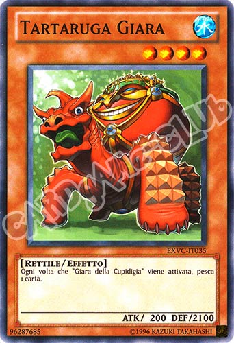 EXVC-IT035 Tartaruga Giara comune Unlimited (IT) -NEAR MINT-