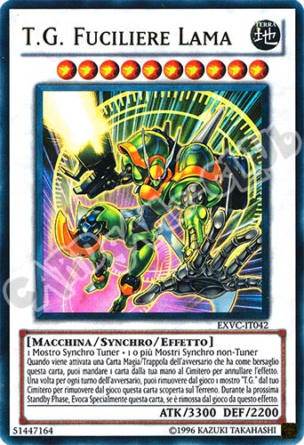 EXVC-IT042 T.G. Fuciliere Lama ultra rara Unlimited (IT) -NEAR MINT-