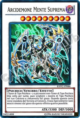 EXVC-IT044 Arcidemone Mente Suprema ultra rara Unlimited (IT) -NEAR MINT-