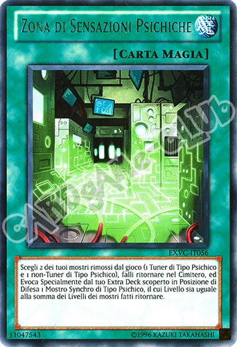 EXVC-IT056 Zona di Sensazioni Psichiche rara Unlimited (IT) -NEAR MINT-