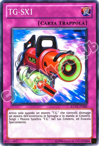 EXVC-IT069 TG-SX1 comune Unlimited (IT) -NEAR MINT-