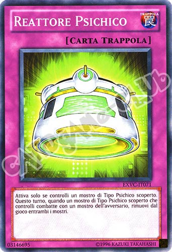 EXVC-IT071 Reattore Psichico comune Unlimited (IT) -NEAR MINT-