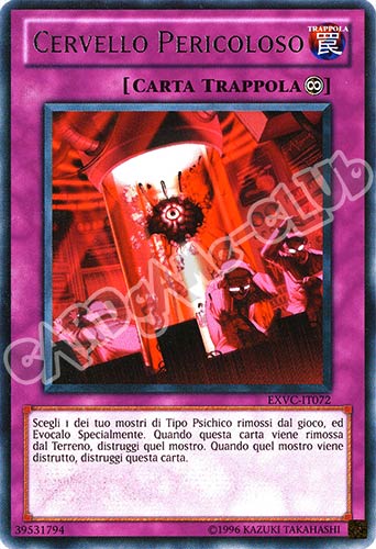 EXVC-IT072 Cervello Pericoloso rara Unlimited (IT) -NEAR MINT-