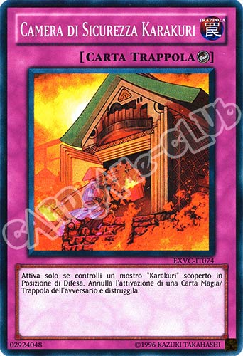 EXVC-IT074 Camera di Sicurezza Karakuri super rara Unlimited (IT) -NEAR MINT-