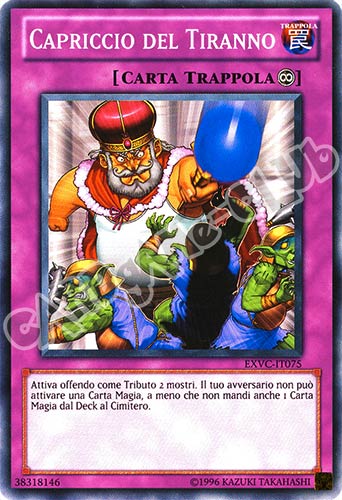 EXVC-IT075 Capriccio del Tiranno comune Unlimited (IT) -NEAR MINT-