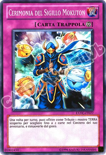 EXVC-IT077 Cerimonia del Sigillo Mokuton comune Unlimited (IT) -NEAR MINT-