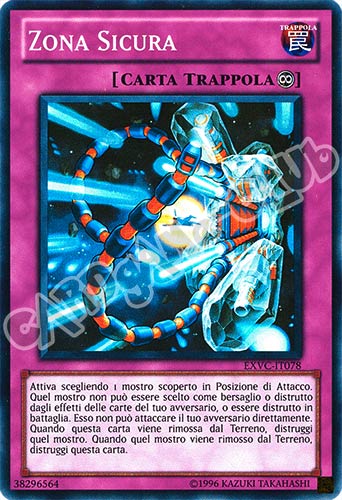 EXVC-IT078 Zona Sicura super rara Unlimited (IT) -NEAR MINT-