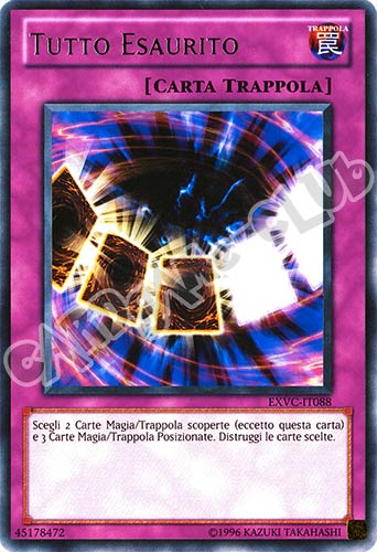 EXVC-IT088 Tutto Esaurito rara Unlimited (IT) -NEAR MINT-