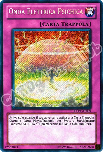 EXVC-IT089 Onda Elettrica Psichica rara segreta Unlimited (IT) -NEAR MINT-