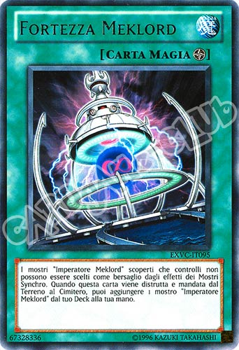 EXVC-IT095 Fortezza Meklord rara Unlimited (IT) -NEAR MINT-